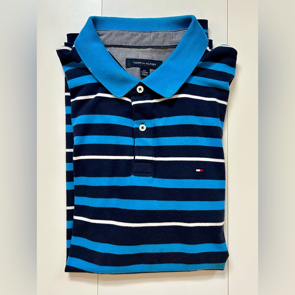 TOMMY HILFIGER PILO SHIRT XXL
